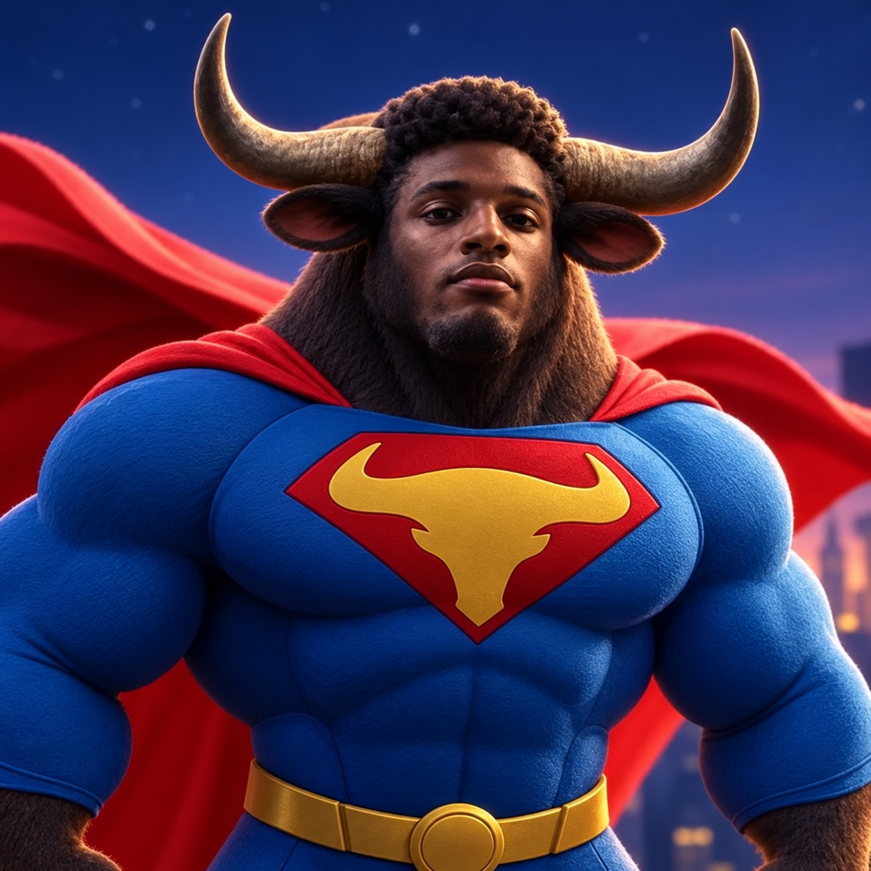The Super Black Bull